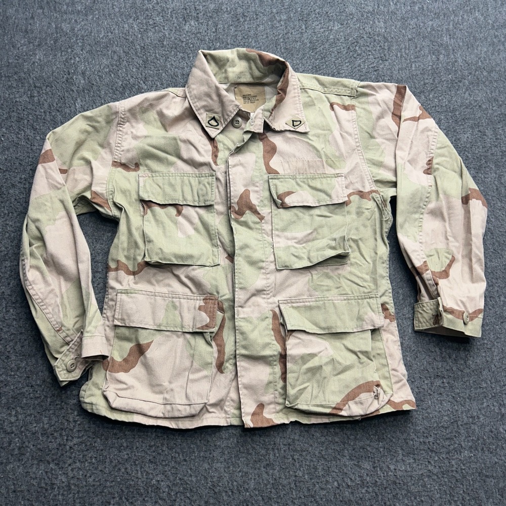 US Army BDU‎ Shirt Small XX-Short Coat Desert Camouflage Pattern Combat